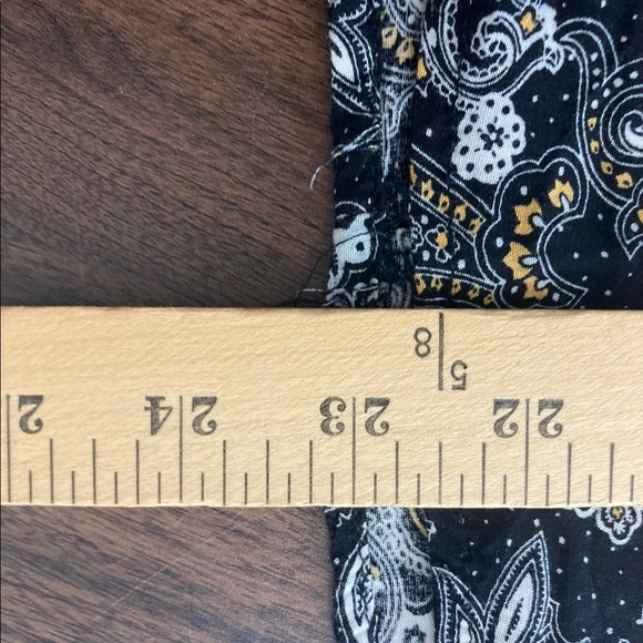 Love & Sadie Womens A Line Skater Skirt Paisley Zip Up Sz XL Boho Artsy - Picture 9 of 12